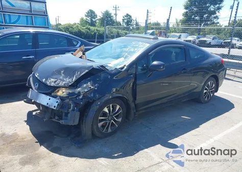 2013 Honda Civic Ex из США, поврежденный, VIN 2HGFG3B8XDH525225